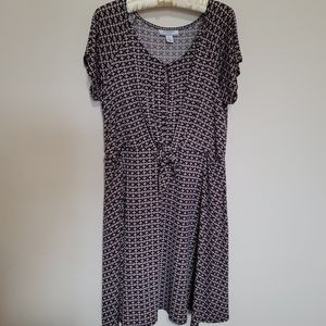 Motherhood Maternity Multicolor Nursing Dress Size XL